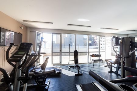Studio à venda com 40m², 1 quarto e 1 vaga Studio à venda com 40m², 1 quarto e 1 vagaÁrea comum - Academia