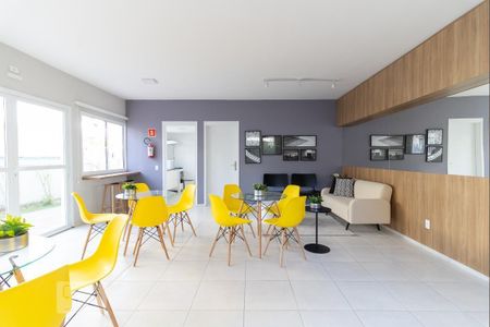 Apartamento para alugar com 36m², 1 quarto e sem vagaÁrea comum - Salão de festas