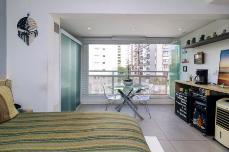 Studio à venda com 27m², 1 quarto e 1 vagaStudio