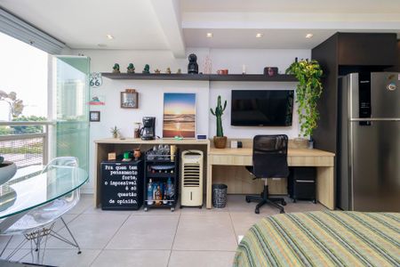 Studio à venda com 27m², 1 quarto e 1 vagaStudio