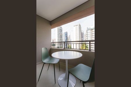 Studio para alugar com 25m², 1 quarto e sem vagaVaranda
