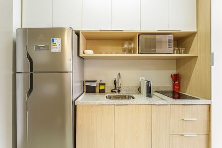 Studio para alugar com 25m², 1 quarto e sem vagaCozinha