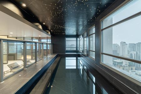 Studio para alugar com 25m², 1 quarto e sem vaga Studio para alugar com 25m², 1 quarto e sem vagaPiscina Coberta