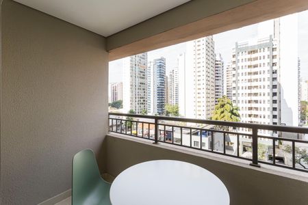 Studio para alugar com 25m², 1 quarto e sem vagaVaranda
