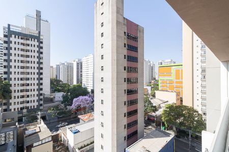 Studio para alugar com 25m², 1 quarto e sem vaga Studio para alugar com 25m², 1 quarto e sem vagaVista da Varanda