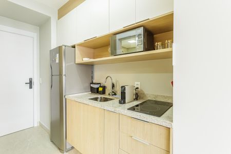 Studio para alugar com 25m², 1 quarto e sem vagaCozinha