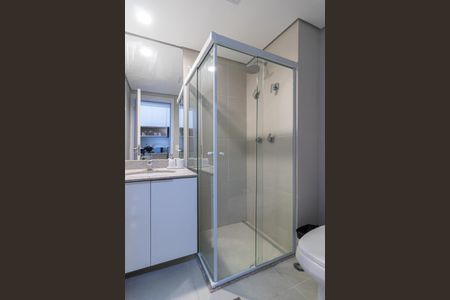 Studio para alugar com 25m², 1 quarto e sem vaga Studio para alugar com 25m², 1 quarto e sem vagaBanheiro