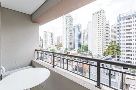 Studio para alugar com 25m², 1 quarto e sem vagaVaranda