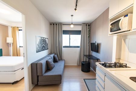 Apartamento para alugar com 25m², 1 quarto e sem vaga Apartamento para alugar com 25m², 1 quarto e sem vagaSala/cozinha