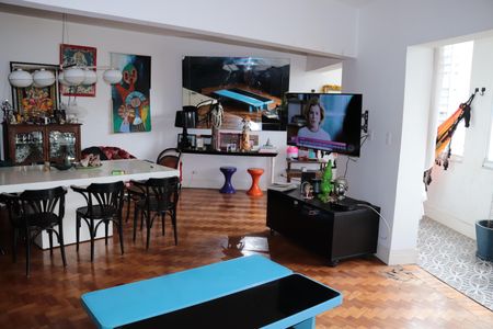 Sala de apartamento à venda com 1 quarto, 93m² em Santa Cecilia, São Paulo