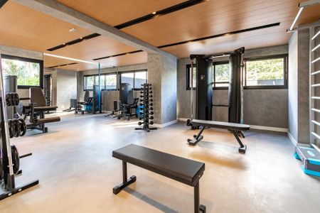 Studio à venda com 23m², 1 quarto e sem vaga Studio à venda com 23m², 1 quarto e sem vagaAcademia