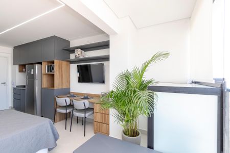 Studio à venda com 23m², 1 quarto e sem vaga Studio à venda com 23m², 1 quarto e sem vagaVaranda