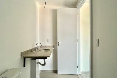 Apartamento à venda com 57m², 1 quarto e 1 vaga Apartamento à venda com 57m², 1 quarto e 1 vagaBanheiro da Suíte