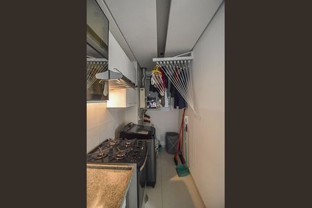 Apartamento à venda com 64m², 2 quartos e 1 vagaCozinha e Área de Serviço