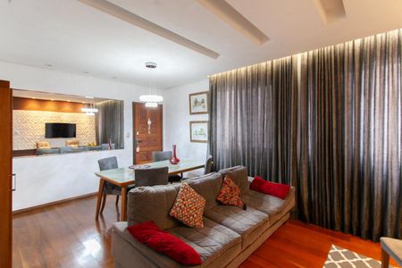 Sala de apartamento à venda com 3 quartos, 98m² em Dona Clara, Belo Horizonte