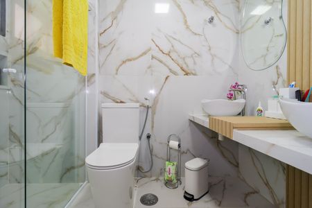 Apartamento à venda com 130m², 3 quartos e 3 vagasBanheiro da Suíte