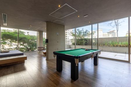 Apartamento à venda com 46m², 1 quarto e 1 vaga Apartamento à venda com 46m², 1 quarto e 1 vagaÁrea comum - Salão de Jogos
