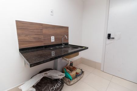 Studio à venda com 23m², 1 quarto e sem vagaCozinha