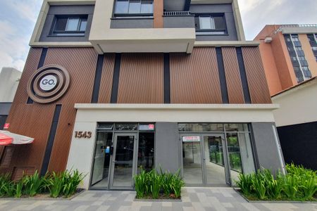 Studio à venda com 28m², 1 quarto e 1 vagaFachada do Prédio