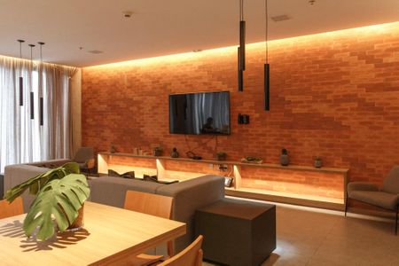 Studio à venda com 35m², 1 quarto e 1 vaga Studio à venda com 35m², 1 quarto e 1 vagaÁrea comum - Salão de festas