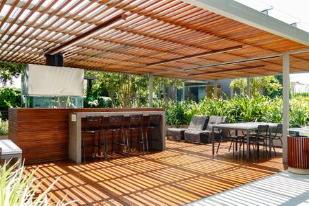 Studio à venda com 35m², 1 quarto e 1 vaga Studio à venda com 35m², 1 quarto e 1 vagaÁrea comum - Churrasqueira