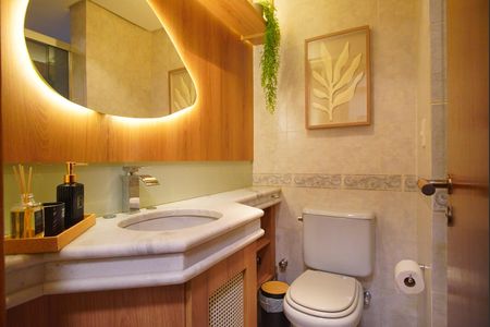 Apartamento à venda com 110m², 2 quartos e 2 vagasBanheiro Corredor