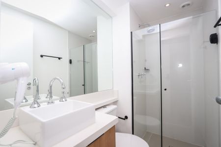 Apartamento para alugar com 20m², 1 quarto e sem vaga Apartamento para alugar com 20m², 1 quarto e sem vagaBanheiro