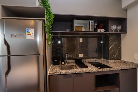 Studio para alugar com 20m², 1 quarto e sem vaga Studio para alugar com 20m², 1 quarto e sem vagaCozinha