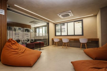 Studio para alugar com 20m², 1 quarto e sem vaga Studio para alugar com 20m², 1 quarto e sem vagaCoworking