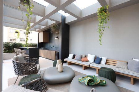 Apartamento para alugar com 75m², 2 quartos e 1 vagaÁrea comum - Churrasqueira