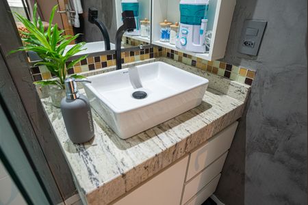 Apartamento à venda com 52m², 1 quarto e sem vaga Apartamento à venda com 52m², 1 quarto e sem vagaBanheiro da Suíte