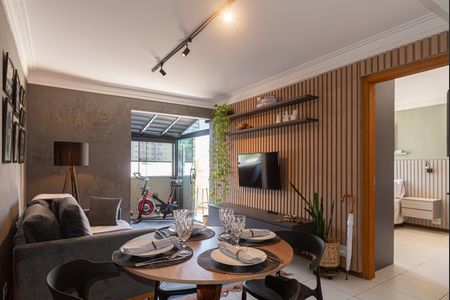 Sala de apartamento à venda com 1 quarto, 52m² em Bela Vista, São Paulo