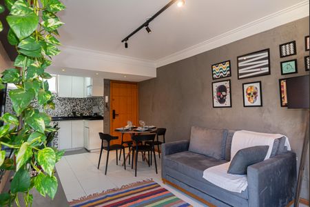 Sala de apartamento à venda com 1 quarto, 52m² em Bela Vista, São Paulo