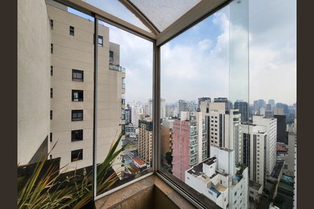 Apartamento à venda com 222m², 3 quartos e 3 vagasVista da Varanda da Sala 1