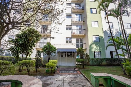 Apartamento à venda com 46m², 2 quartos e 1 vagaFachada do bloco