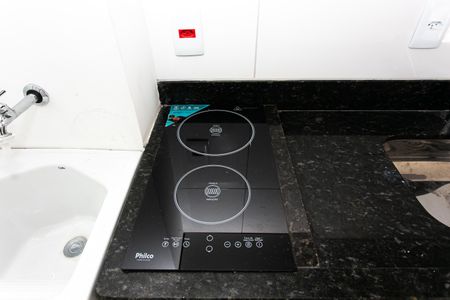 Apartamento para alugar com 30m², 1 quarto e sem vagaCozinha - Cooktop