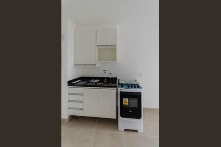Apartamento à venda com 32m², 1 quarto e sem vaga Apartamento à venda com 32m², 1 quarto e sem vagaCozinha e Área de Serviço
