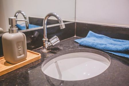 Studio para alugar com 23m², 1 quarto e sem vaga Studio para alugar com 23m², 1 quarto e sem vagaBanheiro