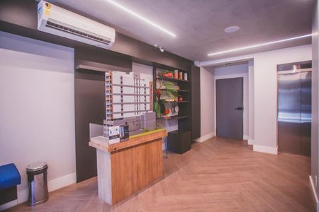 Studio para alugar com 23m², 1 quarto e sem vaga Studio para alugar com 23m², 1 quarto e sem vagaHall social