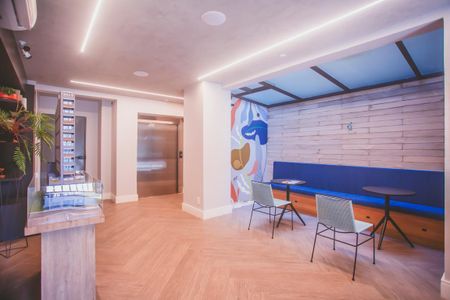 Studio para alugar com 23m², 1 quarto e sem vaga Studio para alugar com 23m², 1 quarto e sem vagaHall social