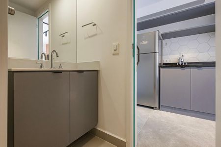 Studio à venda com 25m², 1 quarto e sem vagaBanheiro