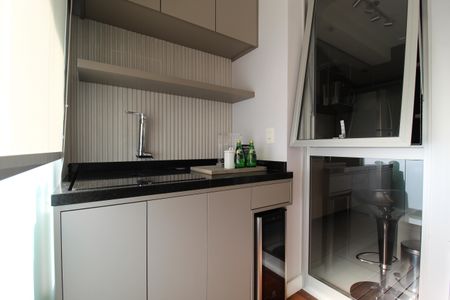 Studio para alugar com 38m², 1 quarto e 1 vagaVaranda