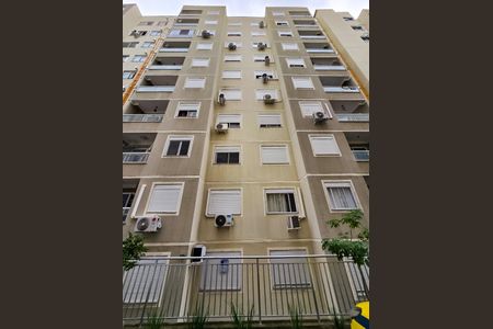 Apartamento à venda com 46m², 2 quartos e 1 vagaFachada do bloco