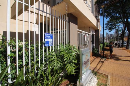 Apartamento para alugar com 38m², 1 quarto e sem vagaFachada e Placa