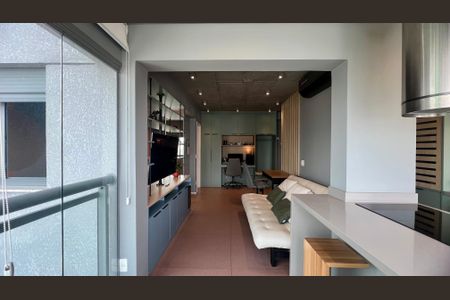 Apartamento à venda com 50m², 1 quarto e 1 vagaVaranda Sala / Cozinha