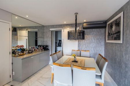 Sala de Jantar de apartamento à venda com 3 quartos, 107m² em Alphaville Conde Ii, Barueri