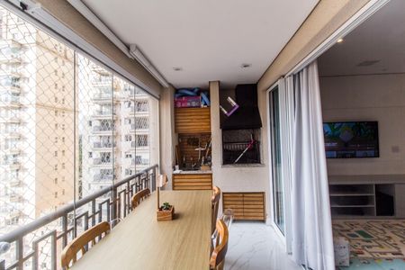 Apartamento à venda com 107m², 3 quartos e 2 vagasVaranda gourmet