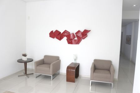 Apartamento à venda com 85m², 3 quartos e 2 vagasHall social