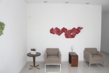 Apartamento à venda com 85m², 3 quartos e 2 vagasHall social