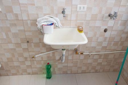 Apartamento para alugar com 55m², 2 quartos e 1 vaga Apartamento para alugar com 55m², 2 quartos e 1 vagaCozinha e Área de Serviço